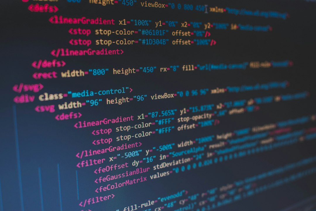 Lines of website code representing a structured SEO migration